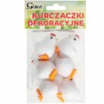 KURCZAKI wielkanocne do dekoracji kurczaczki 6 szt na STROIK - obrazek 2