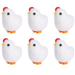 KURCZAKI wielkanocne do dekoracji kurczaczki 6 szt na STROIK - obrazek 3