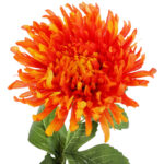 CHRYZANTEMA KWIAT SZTUCZNY do wazonu żółta 64 cm - obrazek 3