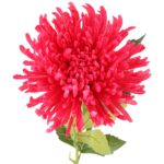 CHRYZANTEMA KWIAT SZTUCZNY do wazonu różowa 64 cm - obrazek 3