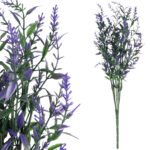 LAWENDA BUKIET SZTUCZNY dodatek do kompozycji FIOLETOWY 34 cm