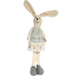 Zając w sukience Ozdoba Wielkanocna Figurka 44cm
