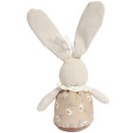 Zając STOJĄCY lniany Ozdoba Wielkanocna Figurka 20 cm DZ - obrazek 3