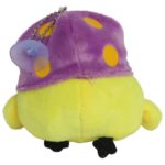 Kurczak zawieszka Wielkanocna Maskotka Pluszowa WIELKANOC 10 cm FIOLETOWY - obrazek 3