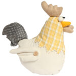 KOGUT OZDOBA Z MATERIAŁU KOGUT FOLKLOR WIELKANOC - obrazek 2