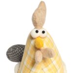 KOGUT OZDOBA Z MATERIAŁU KOGUT FOLKLOR WIELKANOC - obrazek 3