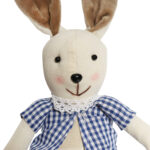 Zając w sukience z torebką Ozdoba Wielkanocna Figurka 60 cm - obrazek 2