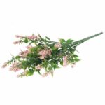 BUKIET 5 GAŁĄZEK TAWUŁKI 28 CM KOLOR RÓŹOWY - obrazek 3