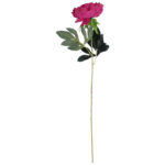 PIWONIA KWIAT SZTUCZNY do wazonu bordowa PEONIA 72 - obrazek 2