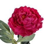 PIWONIA KWIAT SZTUCZNY do wazonu bordowa PEONIA 72 - obrazek 3