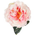 PIWONIA KWIAT SZTUCZNY do wazonu jasno-różowa PEONIA 72 - obrazek 3