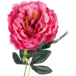 PIWONIA KWIAT SZTUCZNY do wazonu rózowa PEONIA 72 cm - obrazek 3