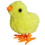 NAKRĘCANY KURCZACZEK ŻÓŁTA KURKA NAKRĘCANA TUPTA CHODZI 9 cm KURCZAK ŻÓŁTY - obrazek 2
