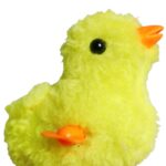 NAKRĘCANY KURCZACZEK ŻÓŁTA KURKA NAKRĘCANA TUPTA CHODZI 9 cm KURCZAK ŻÓŁTY - obrazek 3