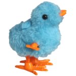 NAKRĘCANY KURCZACZEK ŻÓŁTA KURKA NAKRĘCANA TUPTA CHODZI 10 cm KURCZAK