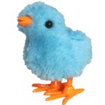 NAKRĘCANY KURCZACZEK ŻÓŁTA KURKA NAKRĘCANA TUPTA CHODZI 10 cm KURCZAK - obrazek 2