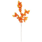 LIŚĆ KLONU SZTUCZNY DODATEK do wazonu pomarańczowy 100 cm - obrazek 2