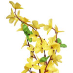 FORSYCJA SZTUCZNE KWIATY FORSYCJE GAŁĄZKI DEKORACYJNE WIELKANOC ŻÓŁTA - obrazek 3