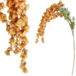 Wisteria Sztuczne Kwiaty Girlanda Glicynia Kwiaty Wiszące Balkon Taras Ślub pomarańczowa