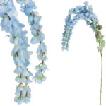 Wisteria Sztuczne Kwiaty Girlanda Glicynia Kwiaty Wiszące Balkon Taras Ślub niebieska
