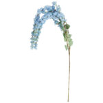 Wisteria Sztuczne Kwiaty Girlanda Glicynia Kwiaty Wiszące Balkon Taras Ślub niebieska - obrazek 2