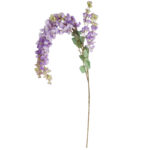 Wisteria Sztuczne Kwiaty Girlanda Glicynia Kwiaty Wiszące Balkon Taras Ślub fioletowa - obrazek 2