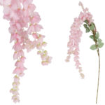 Wisteria Sztuczne Kwiaty Girlanda Glicynia Kwiaty Wiszące Balkon Taras Ślub różowa