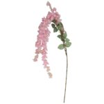 Wisteria Sztuczne Kwiaty Girlanda Glicynia Kwiaty Wiszące Balkon Taras Ślub różowa - obrazek 2