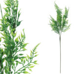 BUKSZPAN sztuczna gałązka dodatek do kompozycji zielona 64 cm