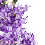 BEZ KWIAT SZTUCZNY do wazonu fioletowy 96 cm - obrazek 3