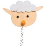 Opaska z barankami na sprężynkach opaska na głowę - obrazek 2