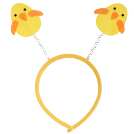 Opaska z kurczakami na sprężynkach opaska na głowę
