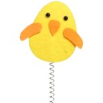 Opaska z kurczakami na sprężynkach opaska na głowę - obrazek 2