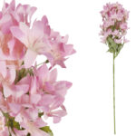 GAŁĄZKA KWIATÓW do wazonu HORTENSJA BUKIETOWA różowa 58 cm