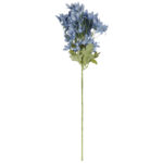 GAŁĄZKA KWIATÓW do wazonu HORTENSJA BUKIETOWA niebieska 58 cm - obrazek 2