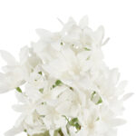 GAŁĄZKA KWIATÓW do wazonu HORTENSJA BUKIETOWA biała 58 cm - obrazek 3