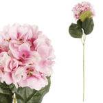 HORTENSJA GAŁĄZKA SZTUCZNA różowa 90 cm