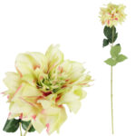 DALIA sztuczny kwiat do wazonu GEORGINIA zielona 64 cm