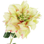 DALIA sztuczny kwiat do wazonu GEORGINIA zielona 64 cm - obrazek 3