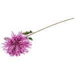 CHRYZANTEMA KWIAT SZTUCZNY do wazonu fioletowa 74 cm - obrazek 3