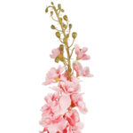 OSTRÓŻKA DELPHINIUM sztuczne kwiaty do wazonu różowa 106 cm - obrazek 3