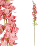 OSTRÓŻKA DELPHINIUM sztuczne kwiaty do wazonu łososiowa 106 cm