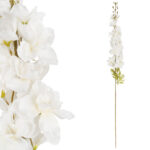 OSTRÓŻKA DELPHINIUM sztuczne kwiaty do wazonu biała 106 cm