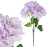 BUKIET HORTENSJI jasno-fioletowy 46 cm
