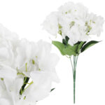 BUKIET HORTENSJI biały 46 cm