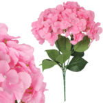 BUKIET HORTENSJI różowy 46 cm
