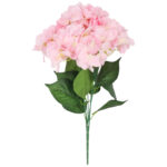 BUKIET HORTENSJI jasno-różowy 46 cm - obrazek 2