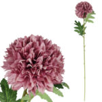 CHRYZANTEMA sztuczny kwiat do wazonu fioletowa 50 cm