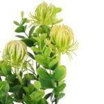 PROTEA BUKIET SZTUCZNY dodatek do kompozycji zielony 32 cm - obrazek 3
