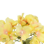 HORTENSJA KWIAT SZTUCZNY do wazonu żółta 72 cm - obrazek 3